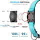 thumbnail image 3 of Collar para perro Furrigo mejorado, soporte para AirTag, impermeable, azul XS, 3 of 6