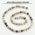 thumbnail image 4 of 116pcs Round Natural Picasso Jasper Beads 6.5mm Round Gemstone Loose Beads Healing Power Stones Beads Smooth Beads for Bracelet Necklace Earrings Jewelry Making and DIY Craft, 4 of 7
