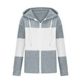 thumbnail image 2 of ZACPNCV Women Cardigan Sweaters V-Neck Long Sleeve Plus Oversize Knitted Outwear Cardigan Sky Blue M, 2 of 6