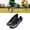Black, variant on High Top Soccer Cleats for Men Women Lace Up Football Boots Spikes Training Shoes Turf Grass Medium Width Slip-Resistant Outdoor Sport Shoes, Black, Size 44