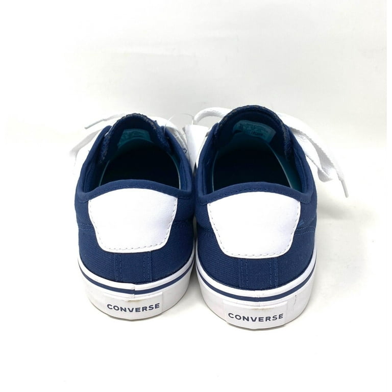 CONVERSE STAR PERLA Navy Canvas Skateboard Low Sneakers CONVERSE STAR PERLA Navy Canvas Skateboard Low Sneakers