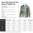 thumbnail image 5 of Uemuo Starry Sky Cloud Fox Pattern Women's Full Zip UPF 50+ Sun Protection Hoodie Jacket Long Sleeve Sun Shirt Hiking Outdoor Performance with Pockets-X-Large, 5 of 9