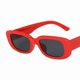 thumbnail image 1 of Red Rectangular Sunglasses Women Vintage Brand, 1 of 1