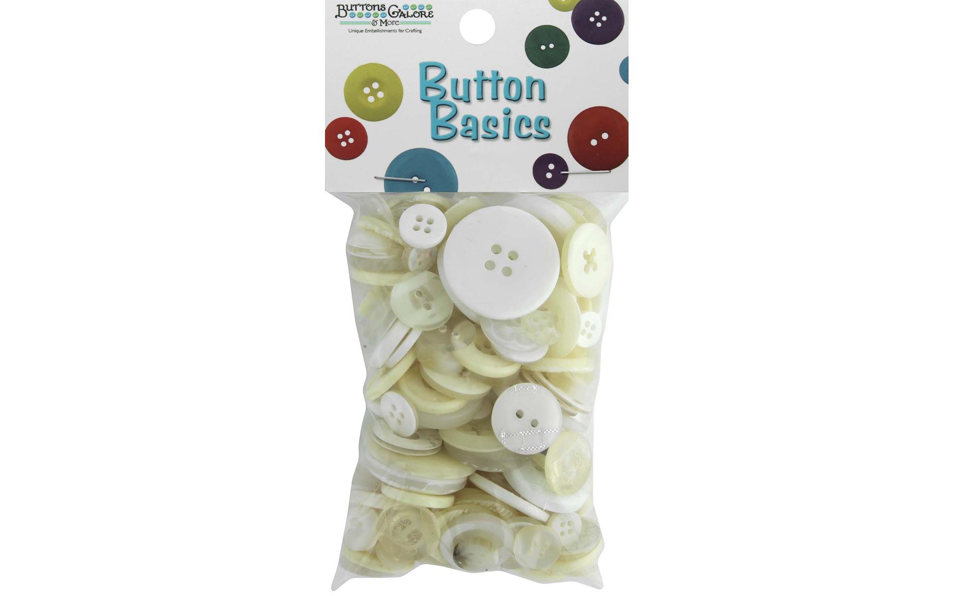 Buttons Galore Button Candy Bag 3Oz White Walmart Canada