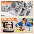 thumbnail image 4 of 30-Slot Diamond Painting Storage Box with Anti-Spill Design, Portable Diamond Art Kit Organizer for 5D DIY Painting, Includes Diamond Pen for Beads and Accessories, 4 of 6