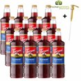 thumbnail image 1 of Torani Raspberry Flavoring Syrup, Professional Gourmet Berry Beverage Base with Bonus Squeeze Pump, 1 Liter (33.8 fl oz), 1 of 11