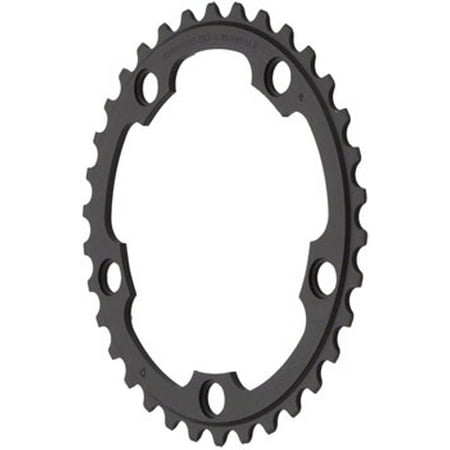 Shimano 105 5750-L 34t 110mm 10-Speed Chainring Black