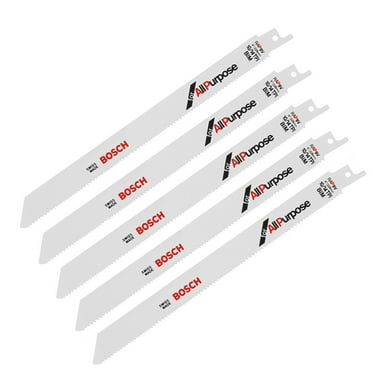 Bosch 5 Pack of Genuine OEM Reciprocating Saw Blades - RAP9V-5PK