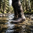 thumbnail image 3 of Men's Waterproof Ankle Rain Boots, Slip-Resistant Rubber Garden Shoes, Rubber Neoprene Finish Mud Boots, Camo, Size 10, 3 of 8