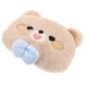 thumbnail image 5 of Almohada de peluche para reposacabezas de coche, diseño de oso, universal, transpirable, para viajes y vehículos, 5 of 7