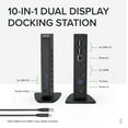 Plugable USB 3.0 and USBC Universal Laptop Docking Station for Windows