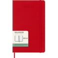 thumbnail image 1 of Agenda Moleskine Classic de 18 meses 2025-26, tamaño grande, rojo, 1 of 9
