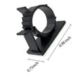 thumbnail image 2 of Cable Organizer for Computer, Quick Peel and Stick Adhesive Cable Management Clips for Power Cords (60 Pack), 2 of 8
