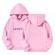 thumbnail image 1 of Moonsky Sudadera con capucha y cordón HUNTRX, estampado de grupo de chicas coreanas, jersey corto, suave y cómodo, top de manga larga para primavera y otoño. Rosa 130, 1 of 5