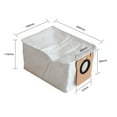 thumbnail image 3 of For JONR For P20 PRO Vacuum Replacement Accessories Parts Dust Bag Accessories 10 PACK, 3 of 6