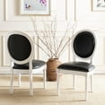 thumbnail image 3 of SAFAVIEH Holloway French Brasserie Oval Side Chair, Set of 2, 3 of 6