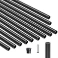 thumbnail image 1 of KFFKFF Staircase Balusters 51 Pack, 32 In Aluminum Stair Balusters, 3/4 Inch Water-Proof Round Metal Spindle Railing, Hollow Deck Railing with Rail Caps & Screws, 1 of 9
