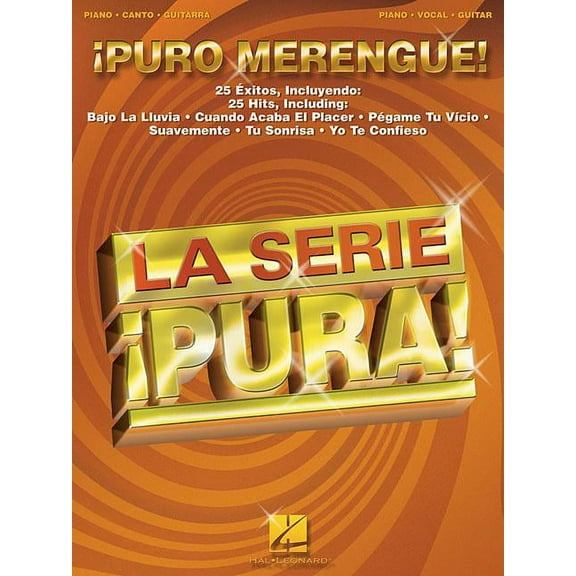 La Serie Pura!: Puro Merengue!: Piano, Canto, Guitarra (Paperback)