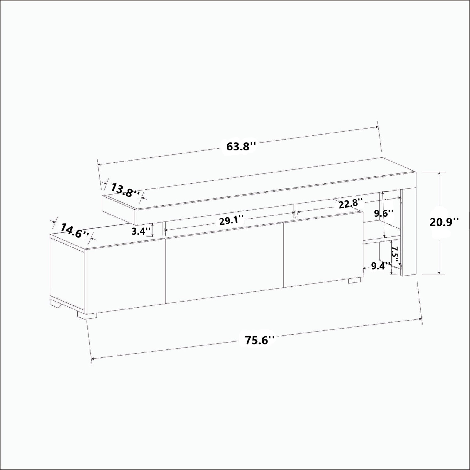 Tv Stand For Tvs Up To 70''