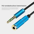 thumbnail image 6 of Joernso 1 2 Male to Female 3 5mm Audio Aux Headphone Cable Extension Stereo Cord, 6 of 7