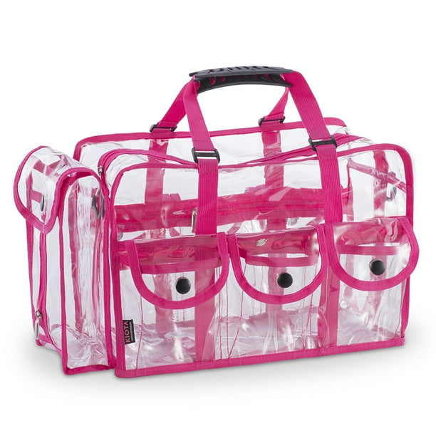 clear plastic tote bags with handles
