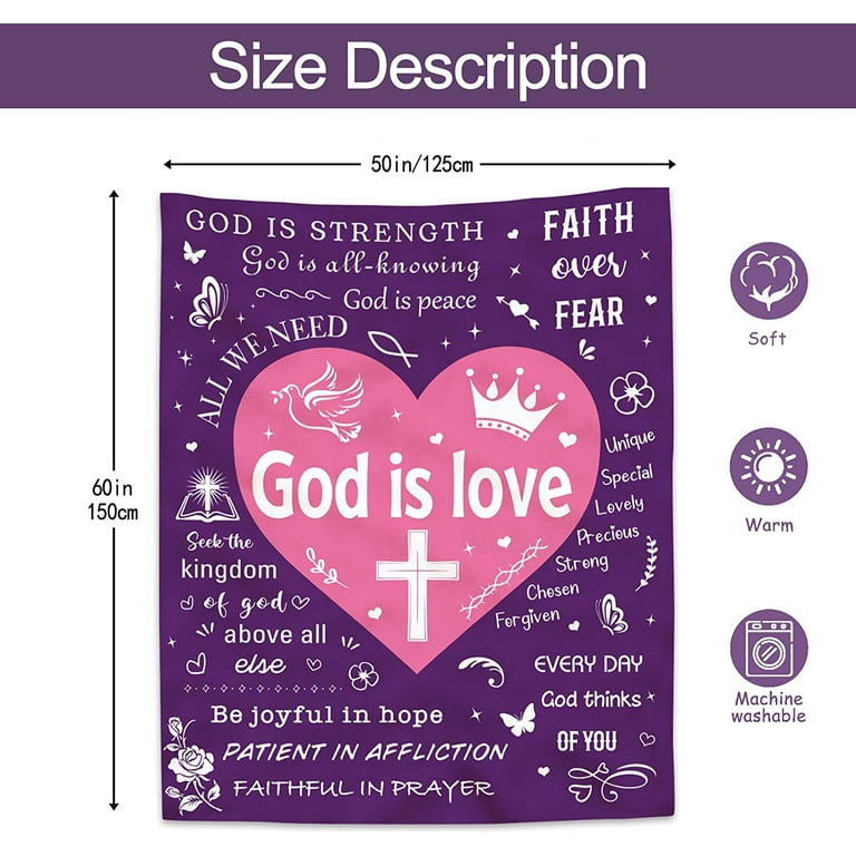 Christian Gifts for Women, Religious Gifts for Women Faith 60 x