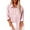 Pink#1, variant on pstuiky Linen Tops for Women Long Sleeve Button down Shirts Solid Color V Neck Dressy Tunic Blouses Ladies Tops and Blouses with Pocket