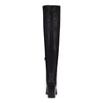 thumbnail image 2 of INC Womens Black Flexible Sole Cushioned Windee Almond Toe Block Heel Zip-Up Heeled Boots 11 M, 2 of 4