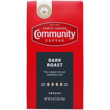 Community® Coffee Signature Blend Dark Roast Ground Coffee 16 oz Firm Pack