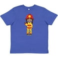 thumbnail image 3 of Inktastic African American Girl, Girl Fireman, Firefighter Youth T-Shirt, 3 of 5
