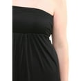 thumbnail image 4 of Women's Plus Size Strapless Dress, 4 of 4