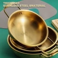 thumbnail image 4 of Stainless Steel Dutch Oven Dutch Oven Pot Cooking Pan in Pots and Pans Induction Pot Soup Pot Chargers (Gold, A) gold A, 4 of 5