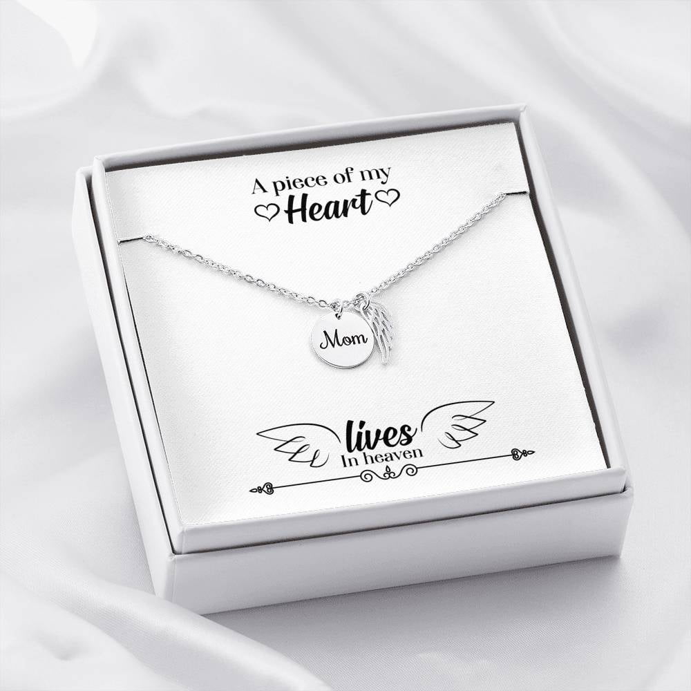 Mom remembrance necklace best sale