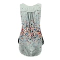 thumbnail image 4 of EKOUSN Women's Summer Sleeveless Tunic Casual V-Neck T-Shirt Tank Tops Blouse, 4 of 4