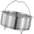ITSELFER Multiuse Vegetable Steamer Stainless Steel Steaming Basket