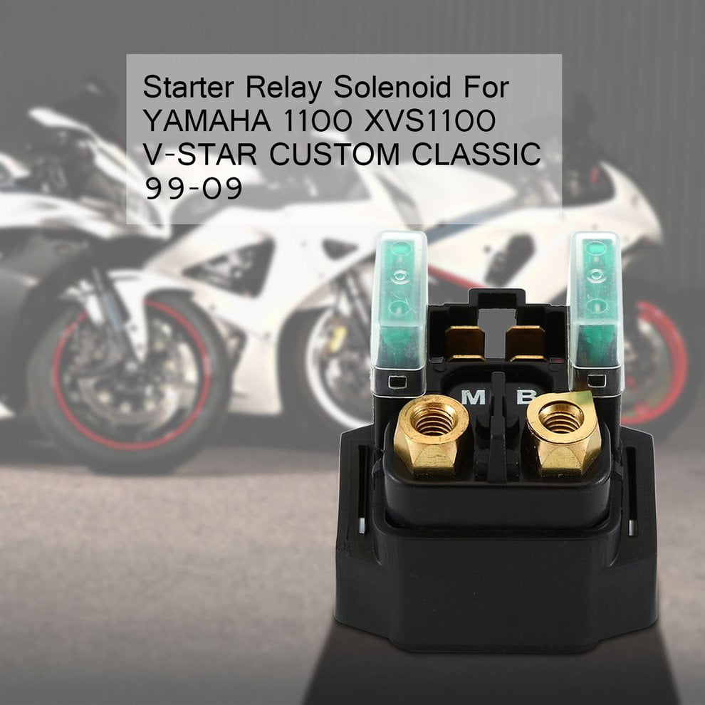 yamaha v star 1100 starter solenoid location