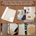 thumbnail image 6 of Linen Self-Adhesive Fabric DIY Craft Cornsilk 1000x303x0.5mm, 6 of 6