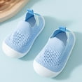 thumbnail image 2 of Futezty Toddler Shoes for Boys Girls Baby Kids Slip on Walking Shoes Breathable Sock Shoes Lightweight Soft Sneakers(Sky Blue,5 ), 2 of 5