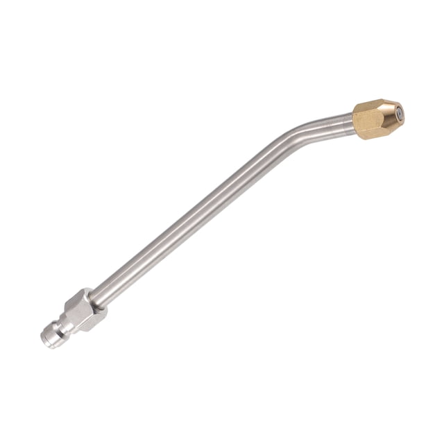 Varilla de extensión para lavadora a presión Unique Bargains para coche, motocicleta, bicicleta, forma Y, 30 grados, duradera, 15 cm, 1 pieza