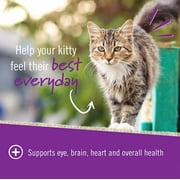 Pet Naturals Daily Multivitamin for Cats Overall Wellbeing Chews, Chicken Liver, 30 Count Bag
