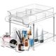 thumbnail image 1 of Transparente de 3 Niveles, Estante Organizador de Gabinetes Extraíbles, Organizador de Cocina con Divisores para Gabinete/Mostrador, para Organización de Clóset, Despensa de Cocina, 1 of 17