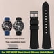 thumbnail image 2 of Correa de reloj de silicona para deportes al aire libre Casio GST-B200 Heart of Steel GST-B400, banda de reloj de 16 mm con boca convexa para hombre, resistente al agua, 2 of 5