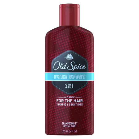 Old Spice Pure Sport 2in1 Men's Shampoo and Conditioner 12 Fl (Best 2in1 Shampoo Conditioner)