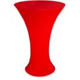 thumbnail image 1 of HSHDLDF JISEN Nappe de Cocktail en Spandex Ajustée Extensible Élastique 32x43 Pouces C-Rouge, 1 of 7