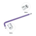 thumbnail image 3 of Unique Bargains 8mm Ball End Hex Key Wrench, L Shaped Long Arm S2 Steel Repairing Tool, 3 of 5