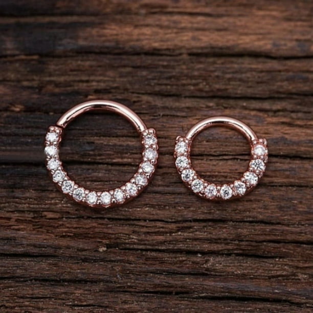 Septum piercing store small hoop