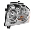 thumbnail image 2 of CAPA For 05 06 07 Grand Cherokee Headlight Headlamp Head Light w/Bulb Left Side, 2 of 5