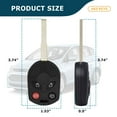 thumbnail image 4 of AKS KEYS New Replacement for Ford 2012 - 2019 Remote Key 4B OUCD6000022 HU101, 4 of 6