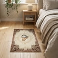 thumbnail image 3 of ODIKA 2'x3' Washable Doormat Non-Slip, Low Pile Vintage Men Graphic Is Cartoon Novelty Motif Aesthetic Chrome Flowing Dynamic for Entryway, Kitchen, Laundry Room, 3 of 7