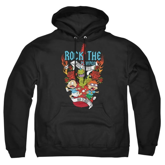 Rugrats Rock The Playpen Music Festival Unisex Adult Pull-Over Hoodie